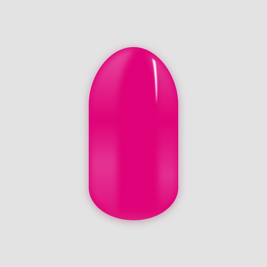 Fuchsia, gel nagelstickers van Gel Nail Wrap