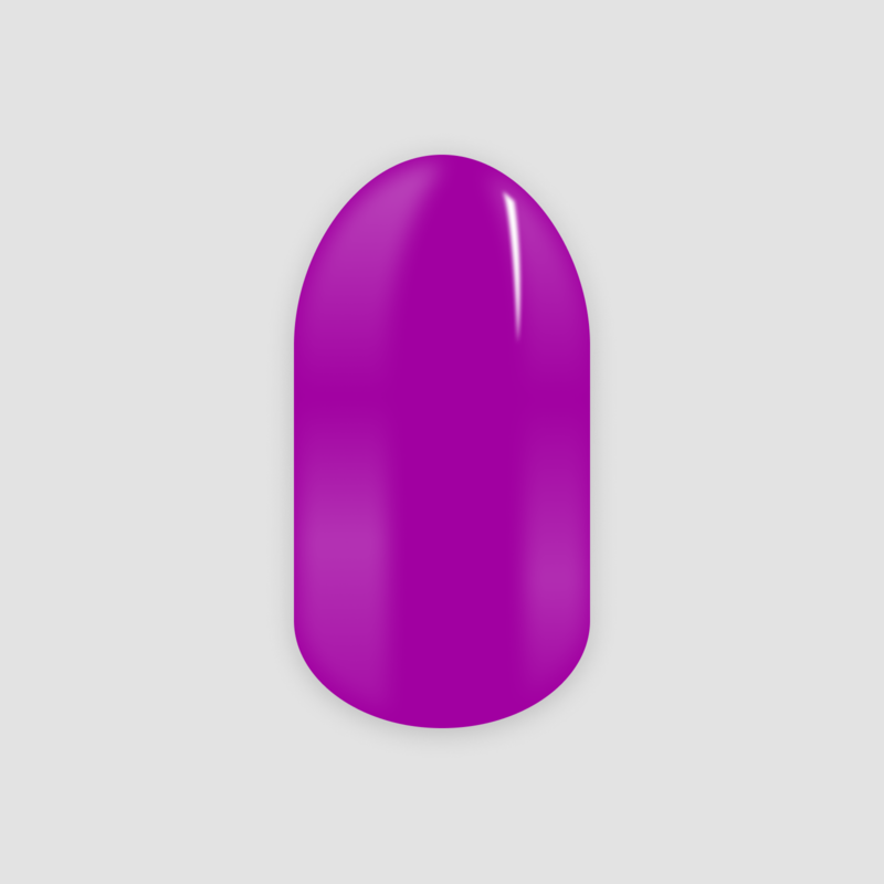Violette nagels uv lamp