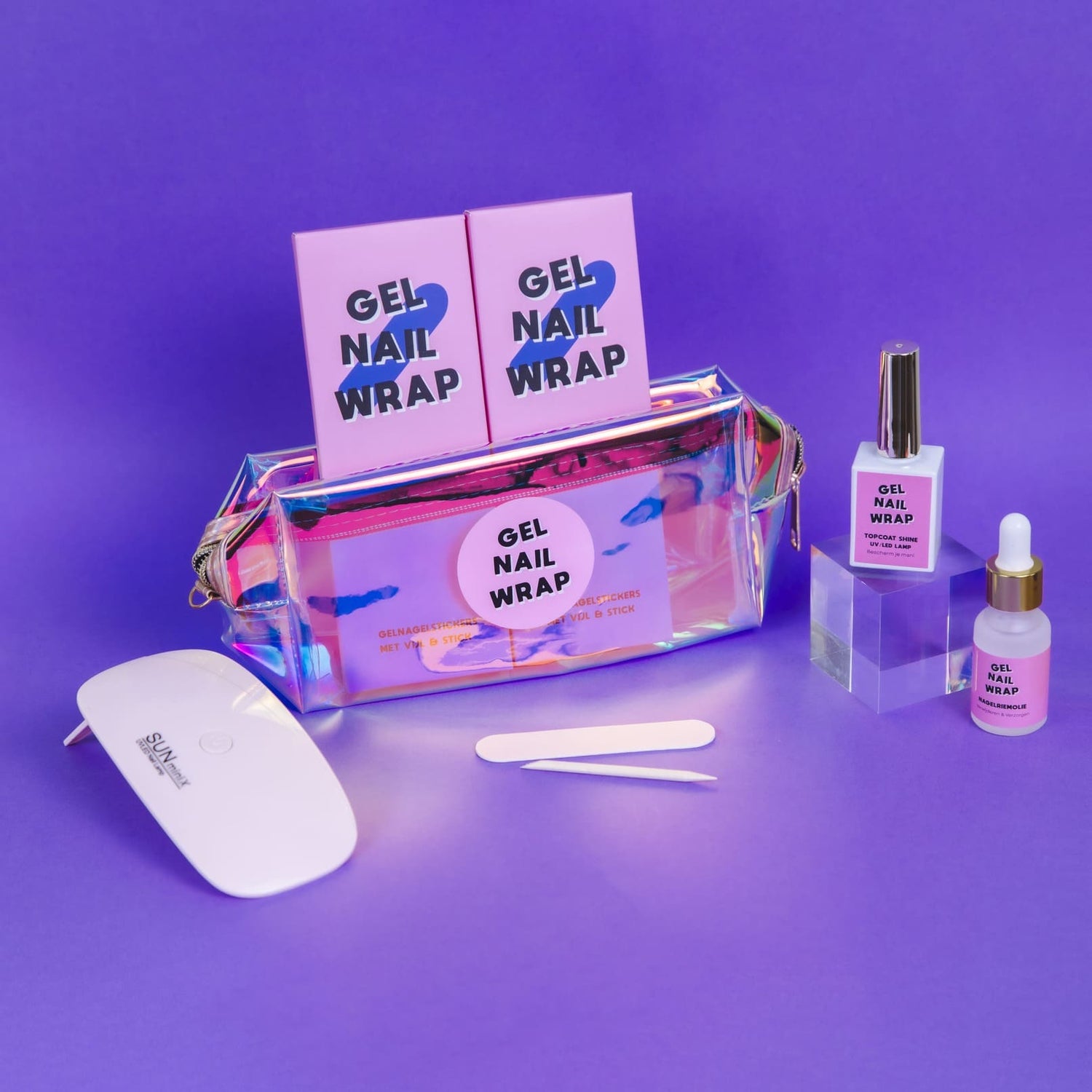 Starterset Gel nagelstickers van Gel Nail Wrap