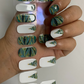 Nail wraps voor Kerst